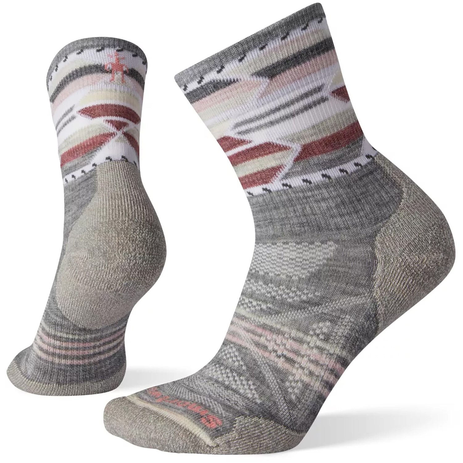 

Носки Smartwool PhD Outdoor Light Pattern Mid Crew Socks, серый