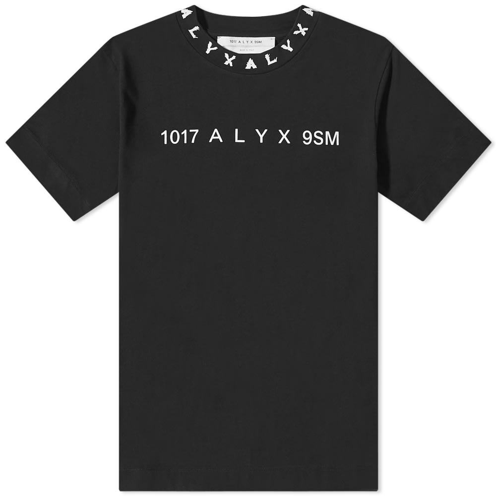 

Футболка 1017 ALYX 9SM Collar Logo Tee, Черный