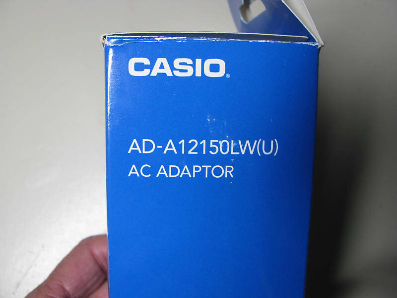 

Блок питания Casio ADA12150 12 В переменного тока — черный ADA12150 12V AC Power Supply