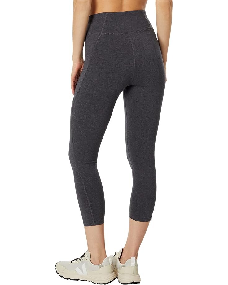 

Брюки PACT Pureactive High-Rise Crop Leggings, цвет Charcoal Heather