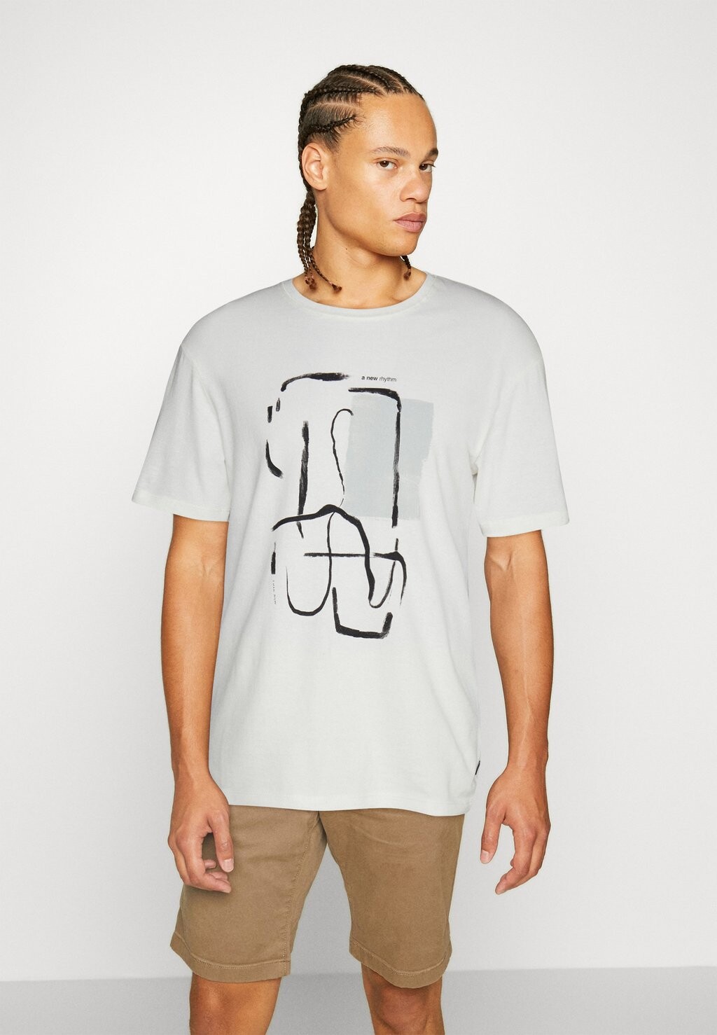 

Футболка с принтом Jack & Jones, белый