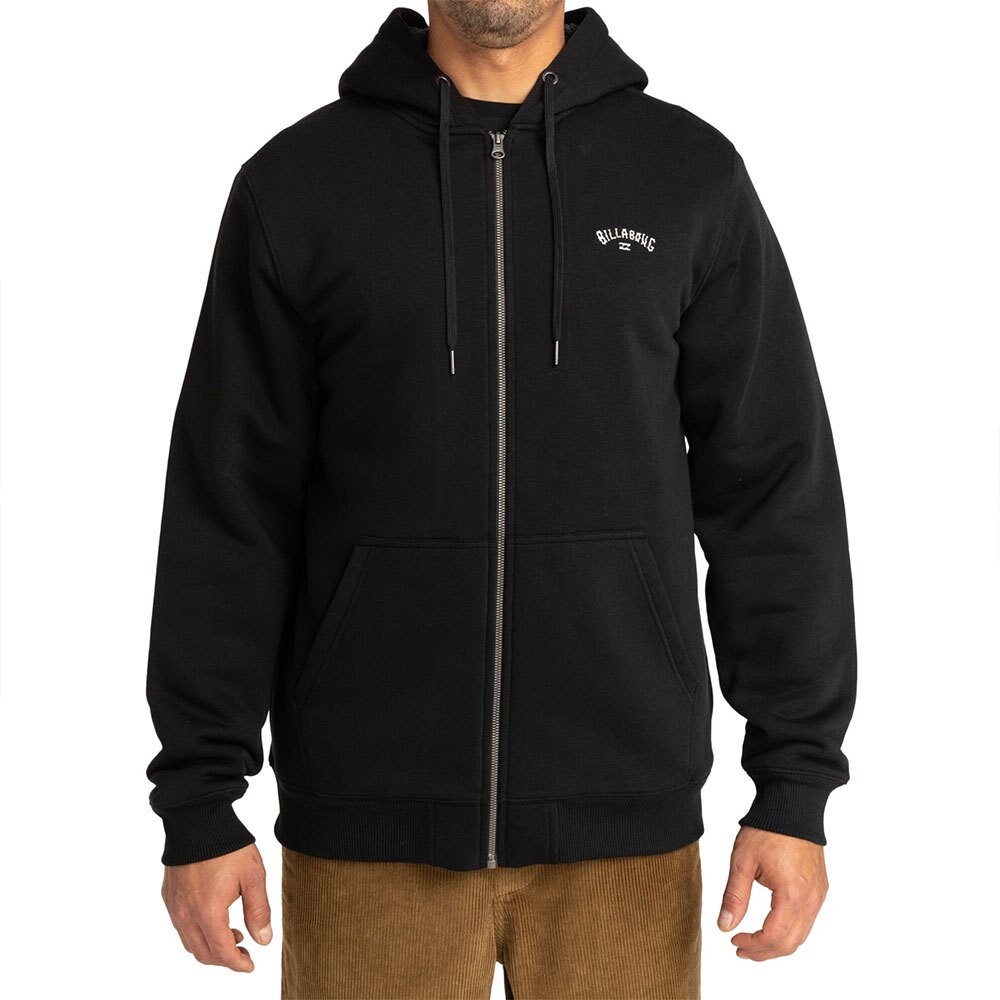 

Толстовка Billabong Arch Sherpa Full Zip, черный
