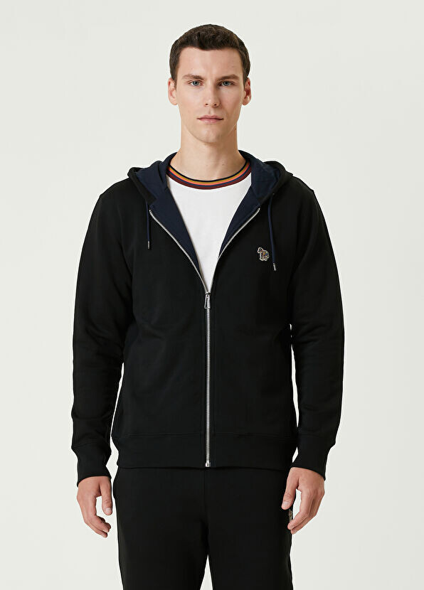 

Толстовка из органического хлопка с капюшоном Ps By Paul Smith, черный