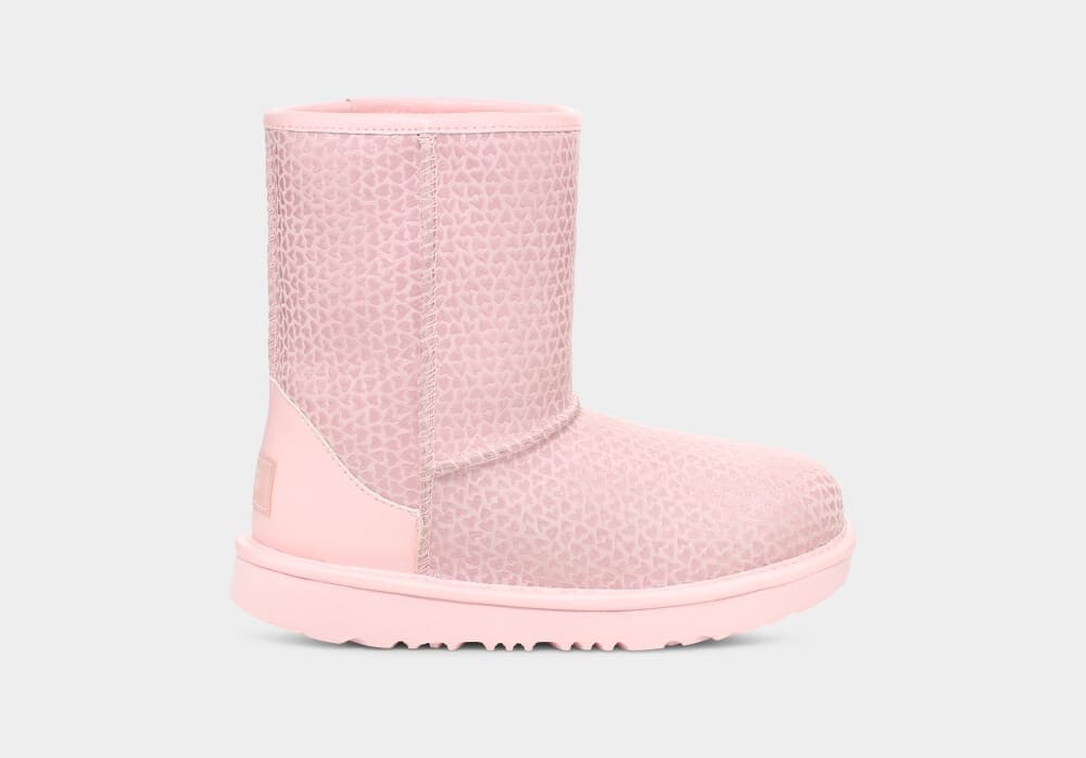 

Сапоги Classic II Gel Hearts UGG, розовый