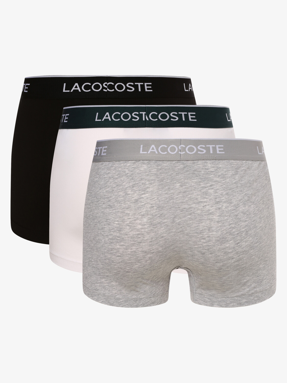 

Трусы Lacoste Boxershorts, серый черный