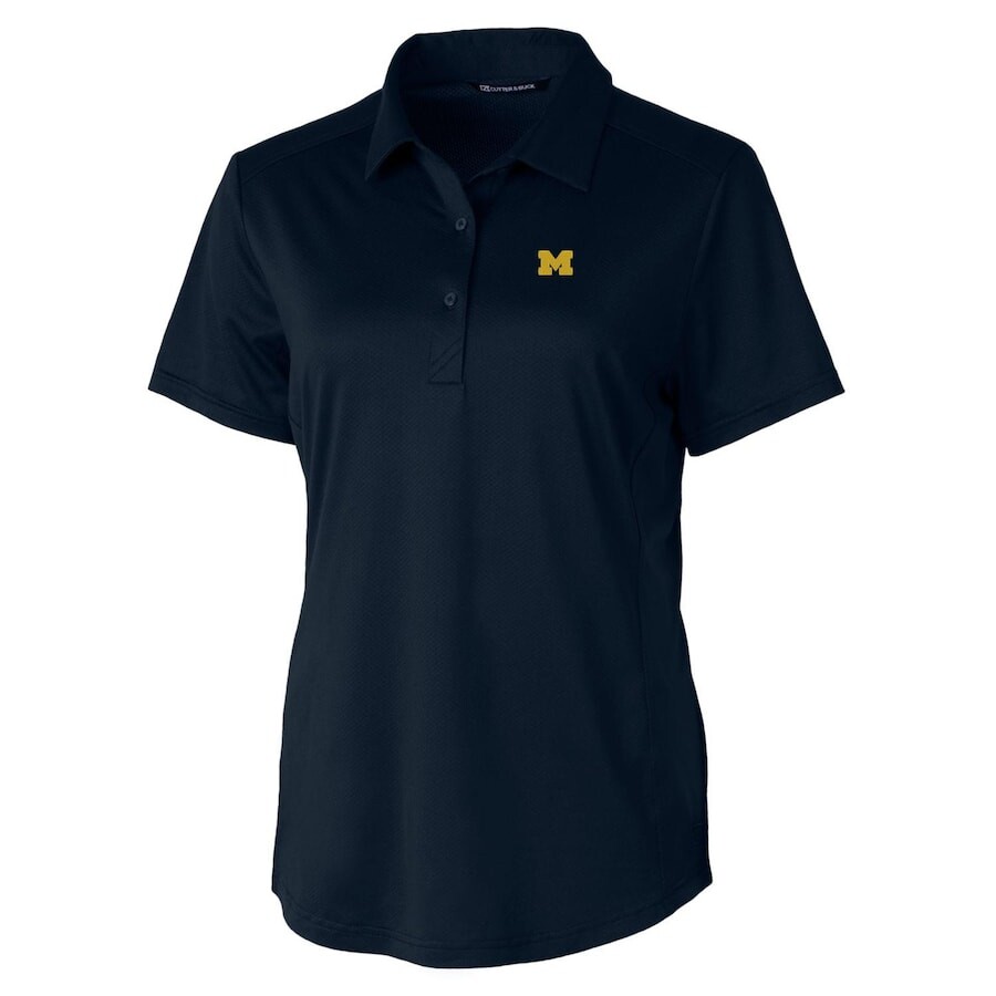 

Поло с коротким рукавом Cutter & Buck Michigan Wolverines, нави