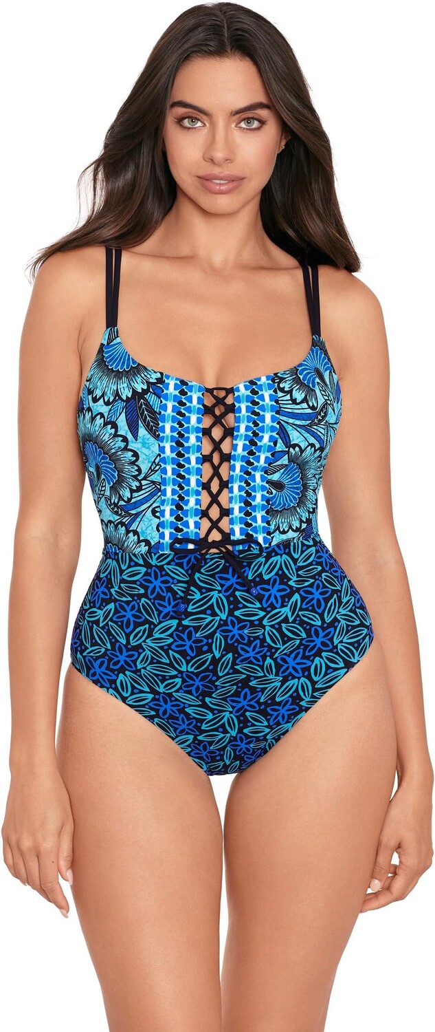 

Купальник Skinny Dippers Kontiki Suga Babe Suit, цвет Ocean Jewels