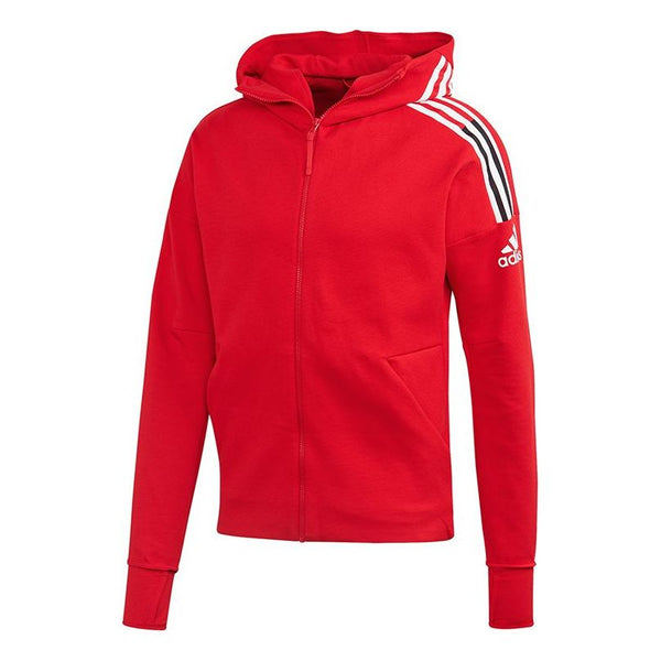Куртка adidas Zne Hd 3St Casual Sport Hoodie Jacket Men Pale Scarlet, красный