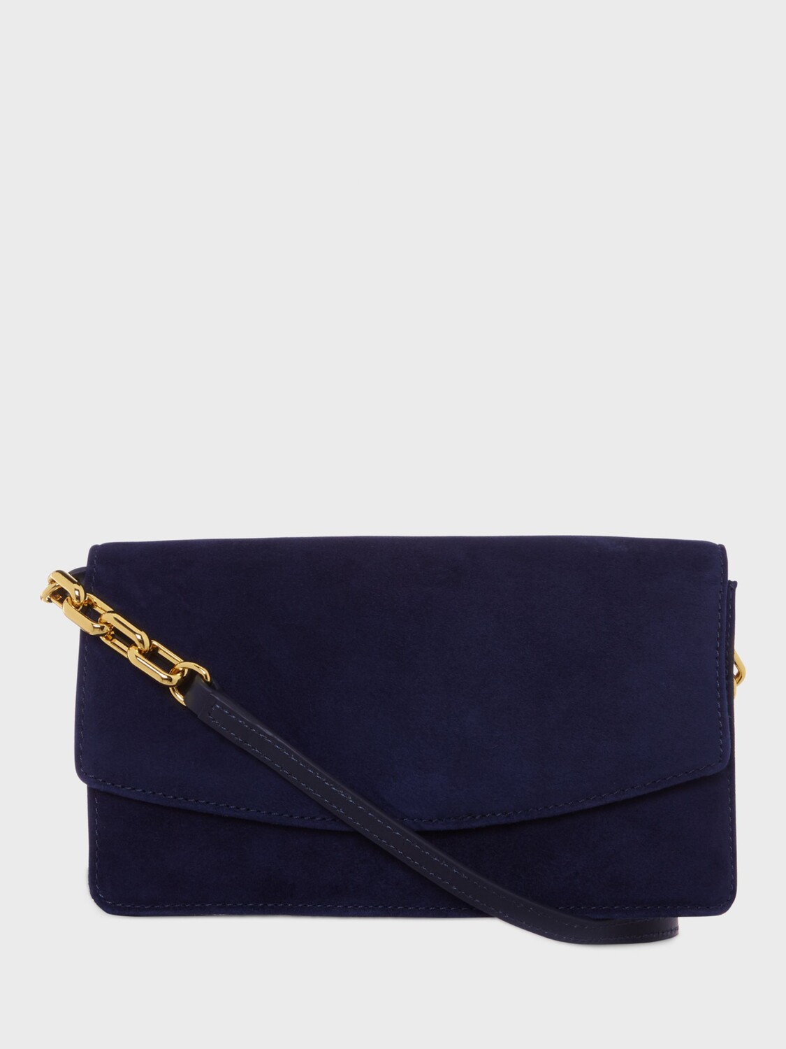 

Замшевый клатч Hobbs Kensington, Midnight