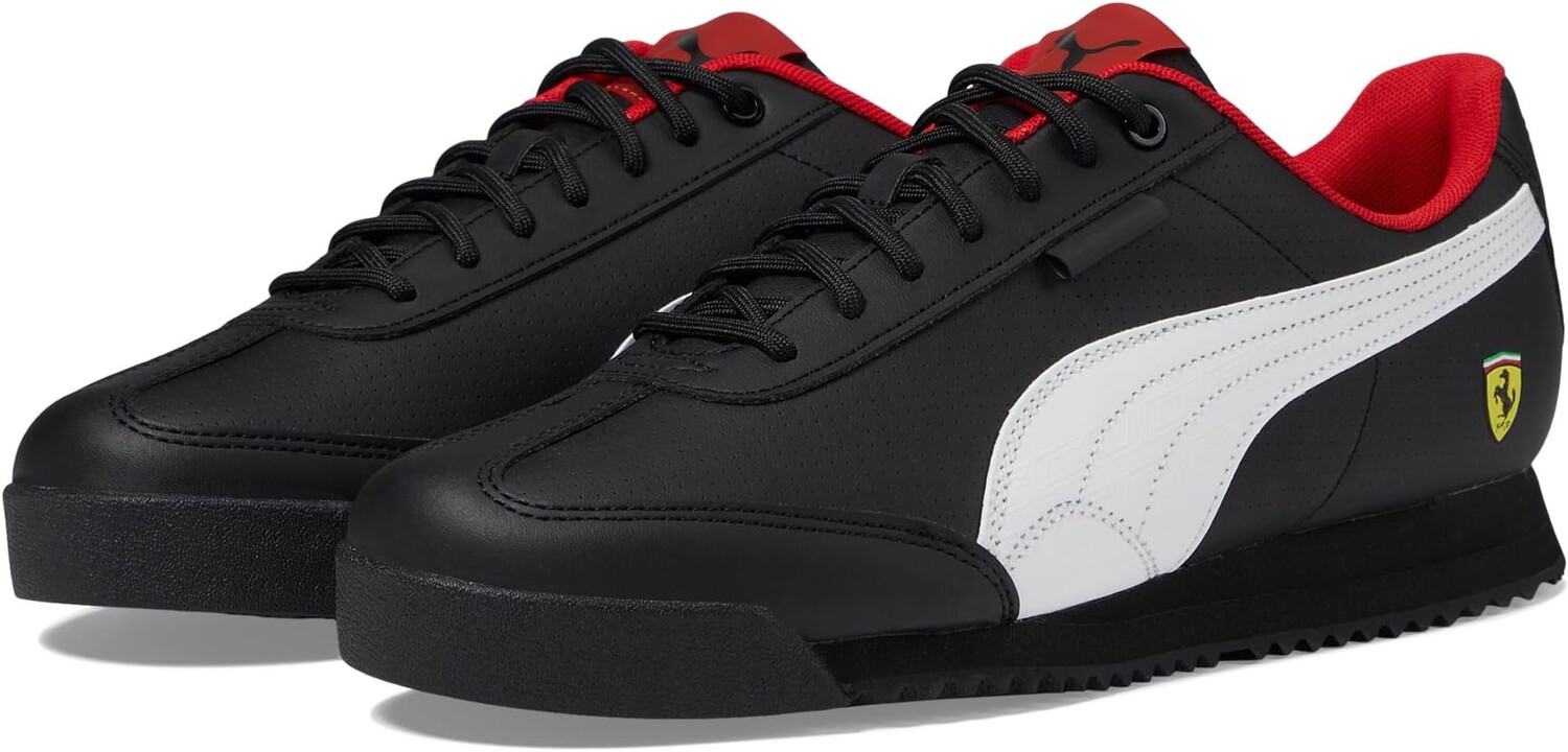 

Кроссовки PUMA Ferrari Roma Via, цвет Puma Black/Puma White