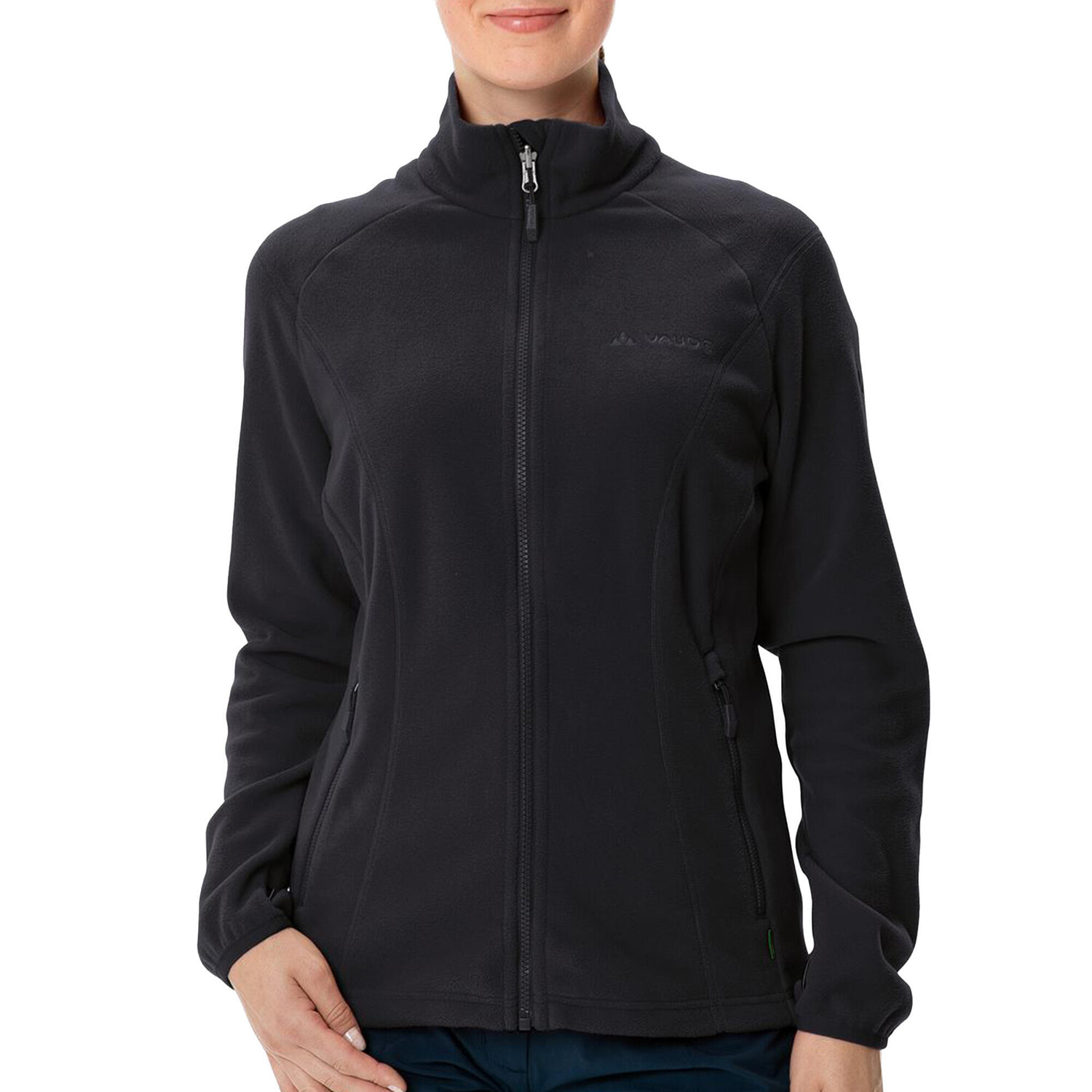 цена Ветровка Vaude Rosemoor Fleece Jacket II женская, черный