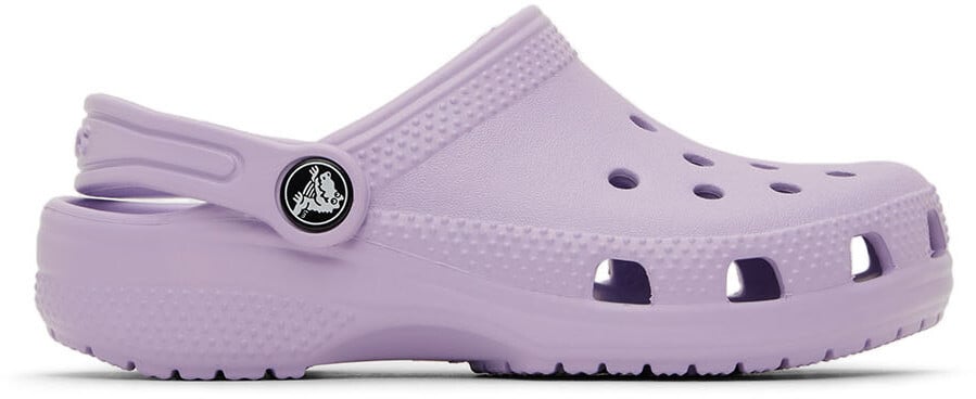 

Детские фиолетовые классические сабо Crocs