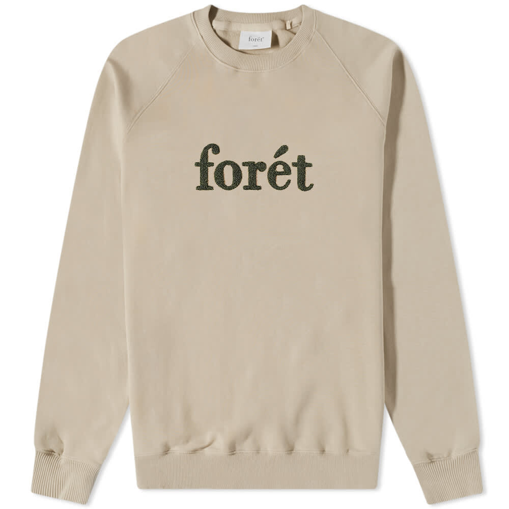 

Толстовка Foret Spruce Logo Crew Sweat, Серый