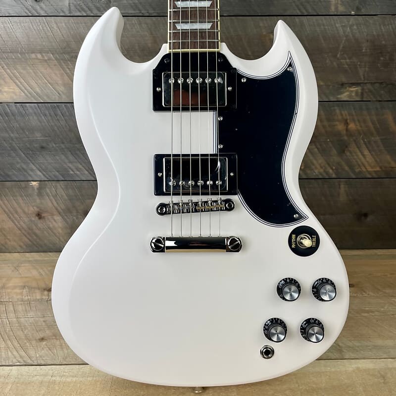 

Epiphone 1961 Les Paul SG Standard — Aged Classic White 22071530434