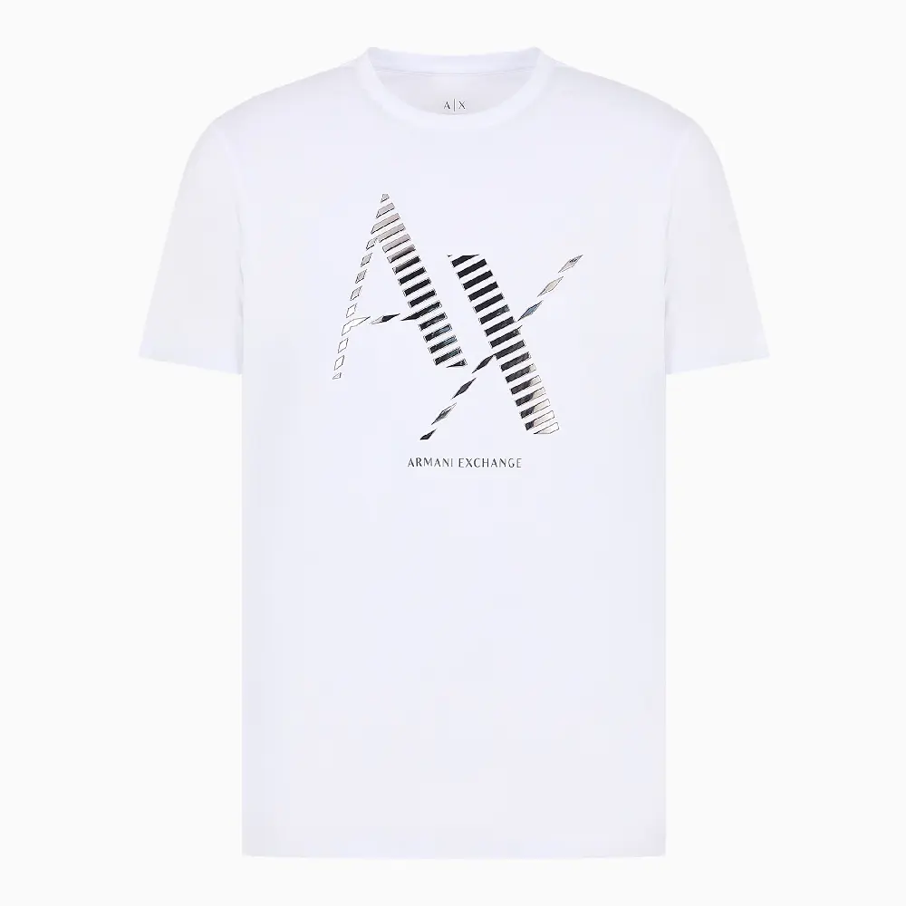 Футболка Armani Exchange Slim Fit, белый