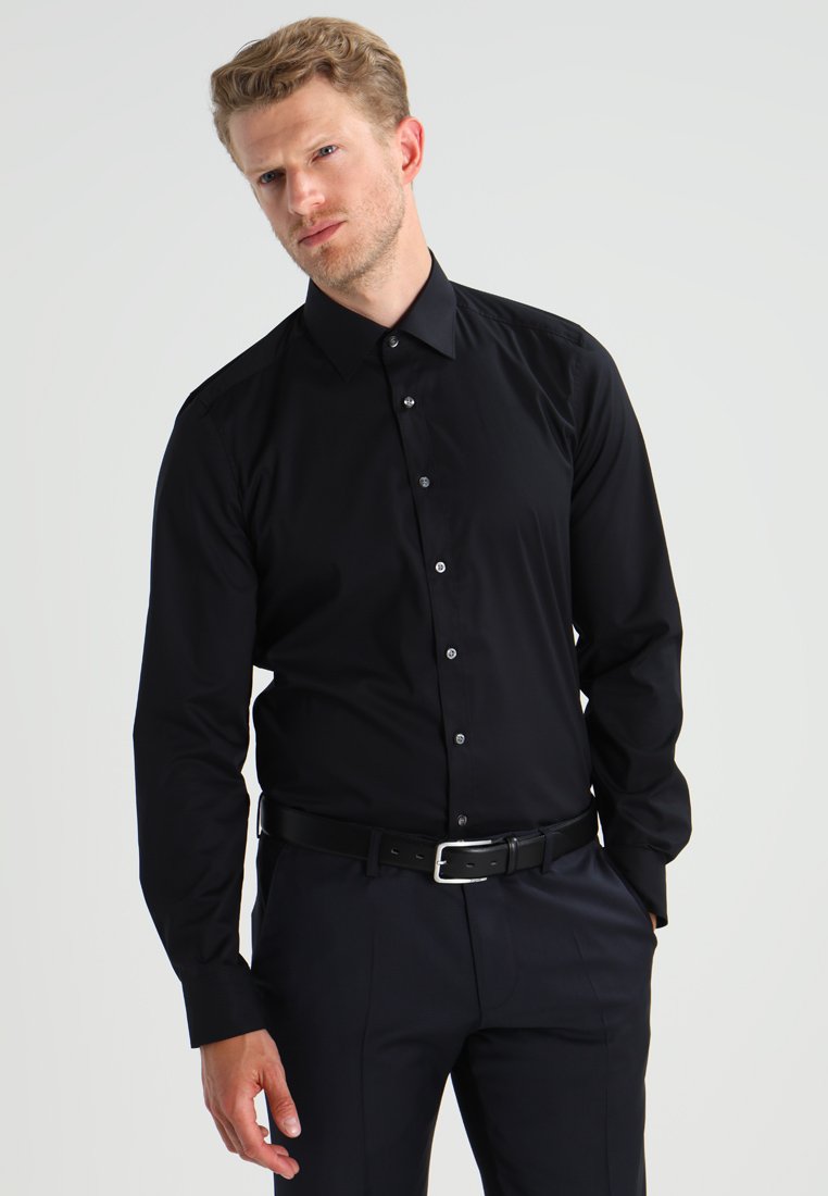 Рубашка BODY FIT OLYMP Level Five, цвет black