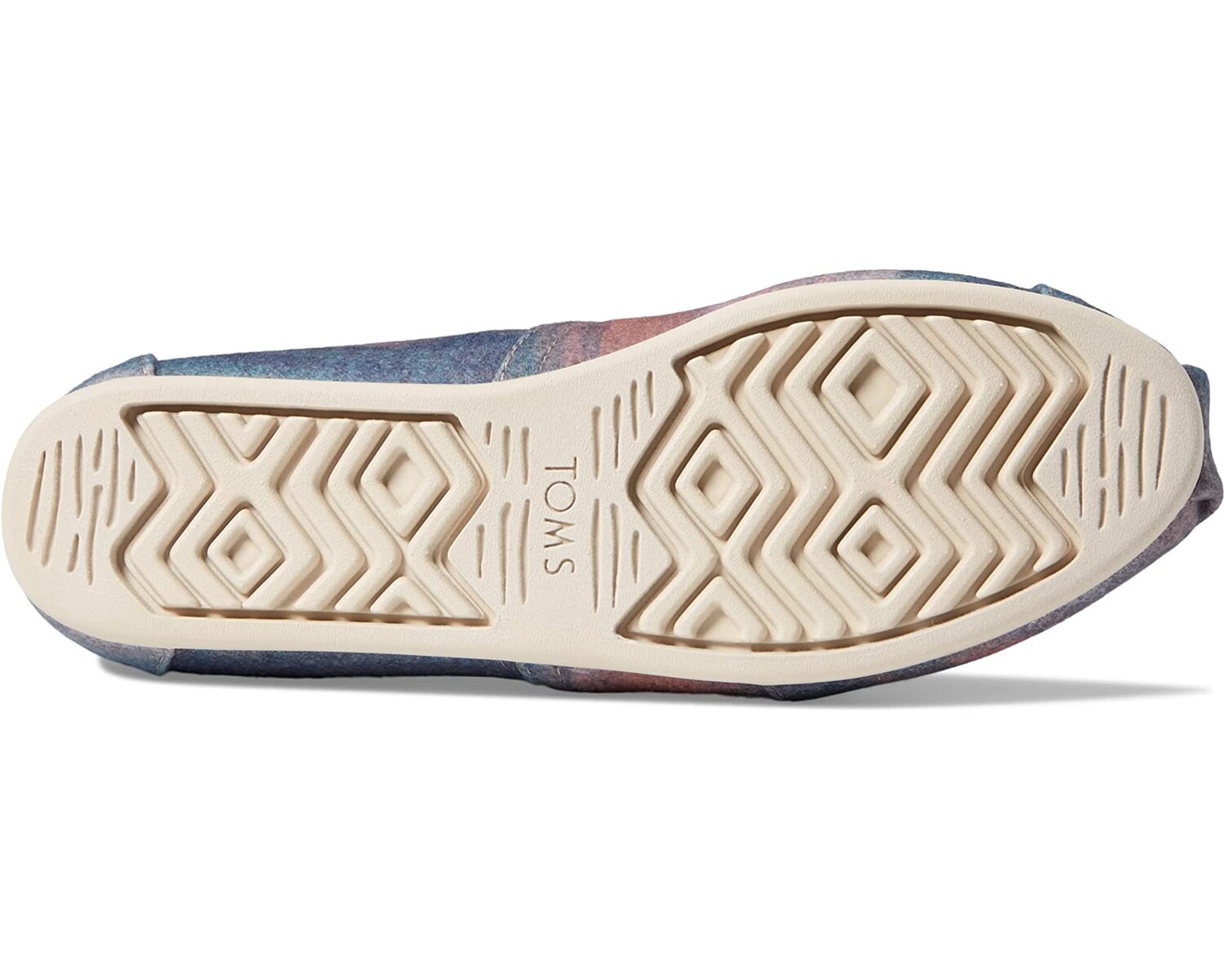 

Лоферы Alpargata CloudBound TOMS, облачно-розовый фетр с принтом омбре