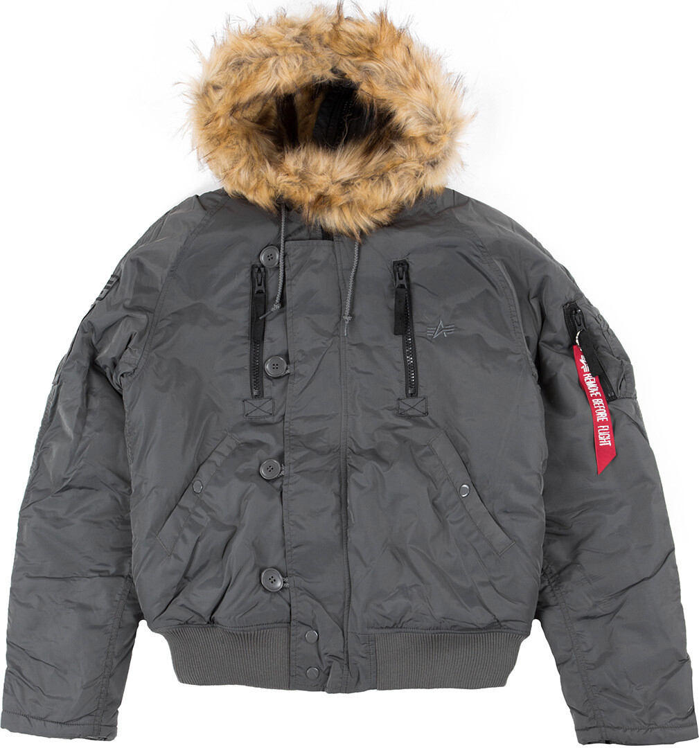 

Куртка Alpha Industries PPS N2B, серо-черная