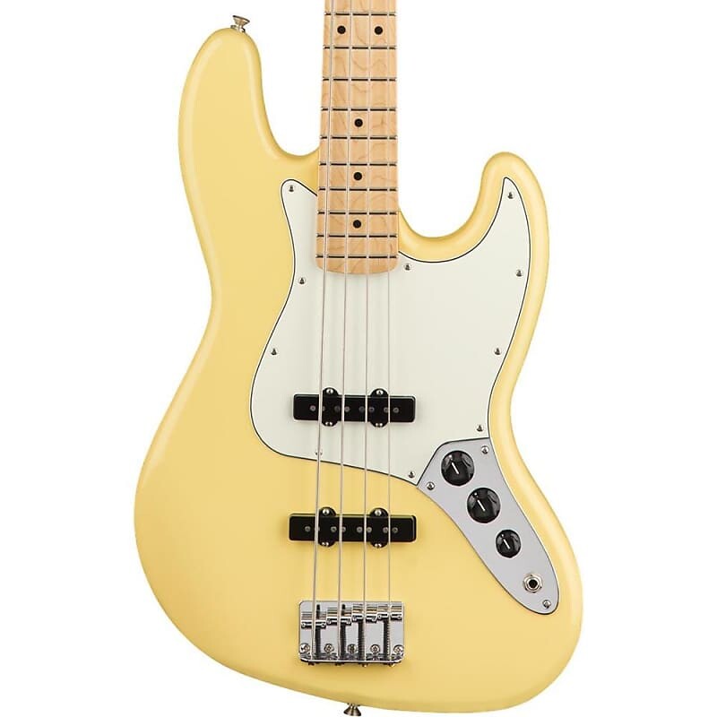 

Fender Player Jazz Bass, кленовый гриф, масляный крем