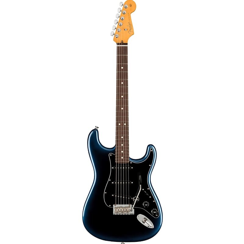 

Fender American Professional II Stratocaster, гриф из палисандра, электрогитара Dark Night 0113900761