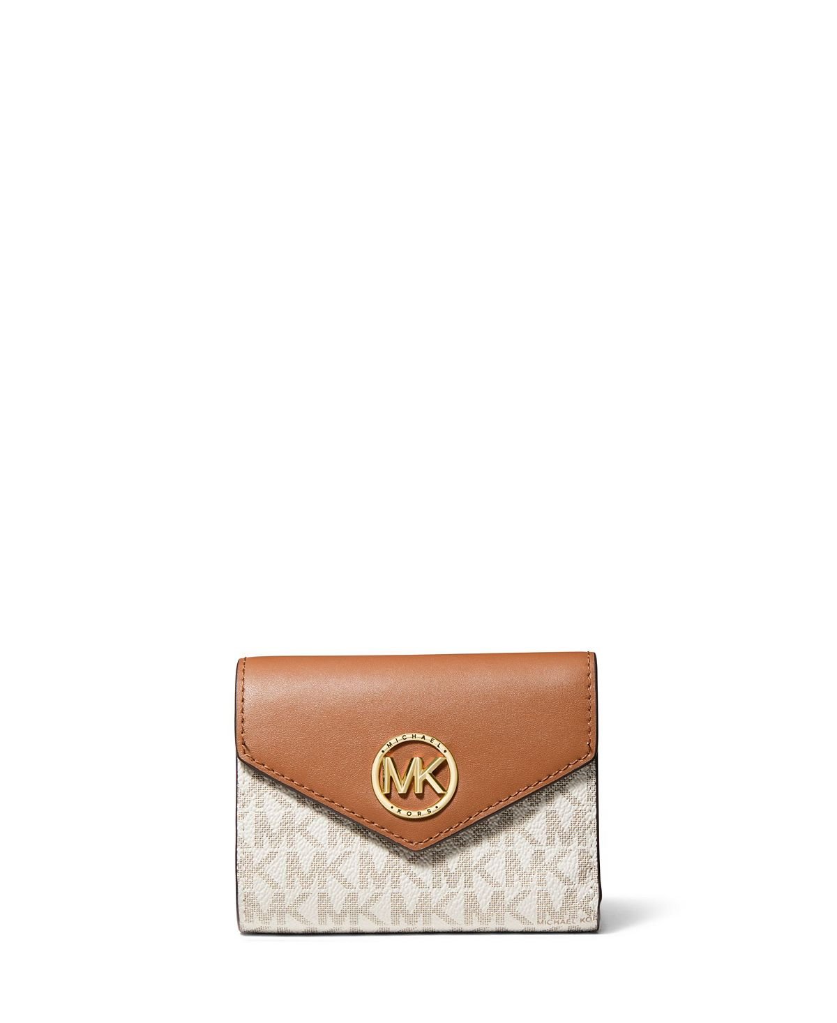 Фирменный кошелек greenwich envelope trifold Michael Kors, мульти - фото