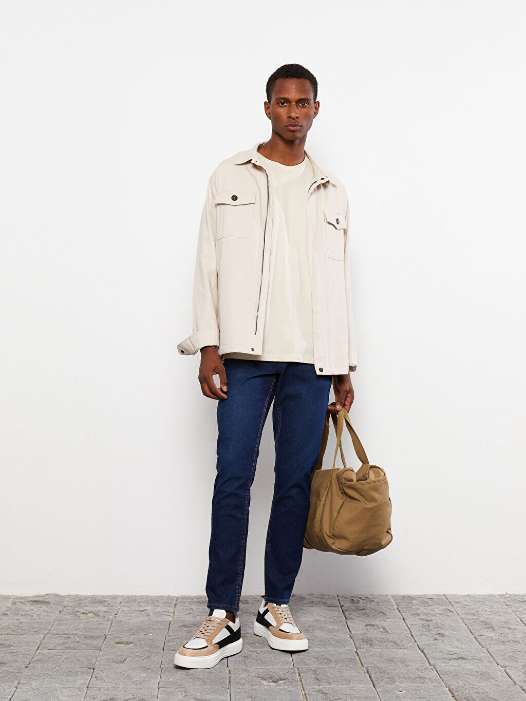 

Мужские джинсовые брюки 750 Slim Fit LCW Eco