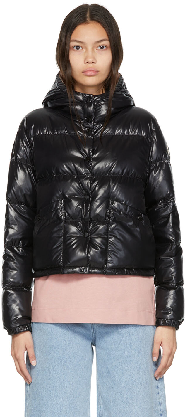 

Черный пуховик Bardanette Moncler