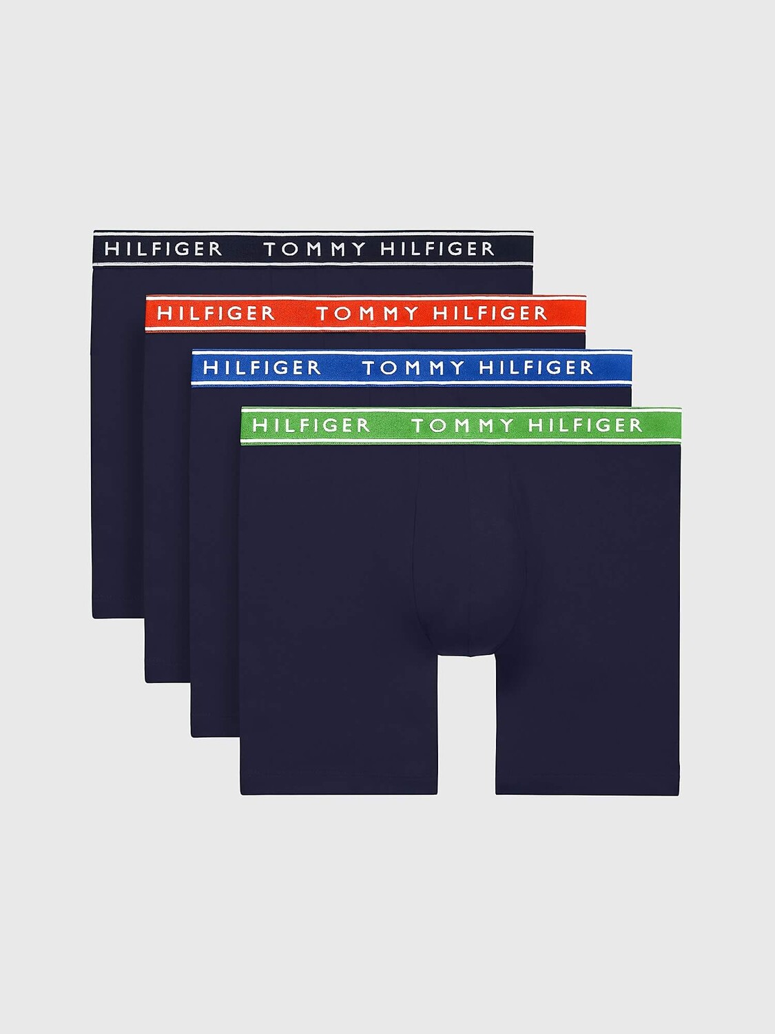 

Набор боксеров Tommy Hilfiger Essential Stretch Cotton, 4 предмета, синий