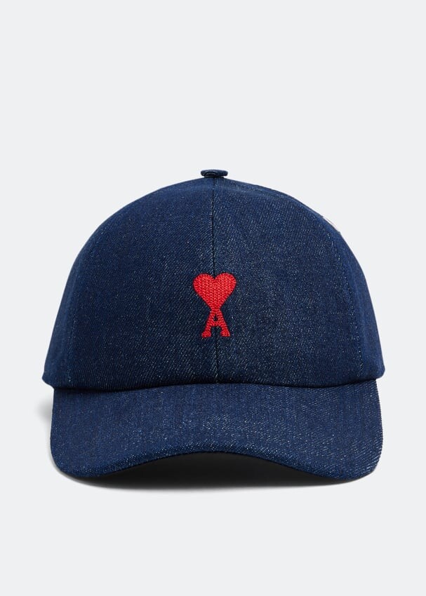 

Кепка AMI Red Ami de Coeur cap, синий