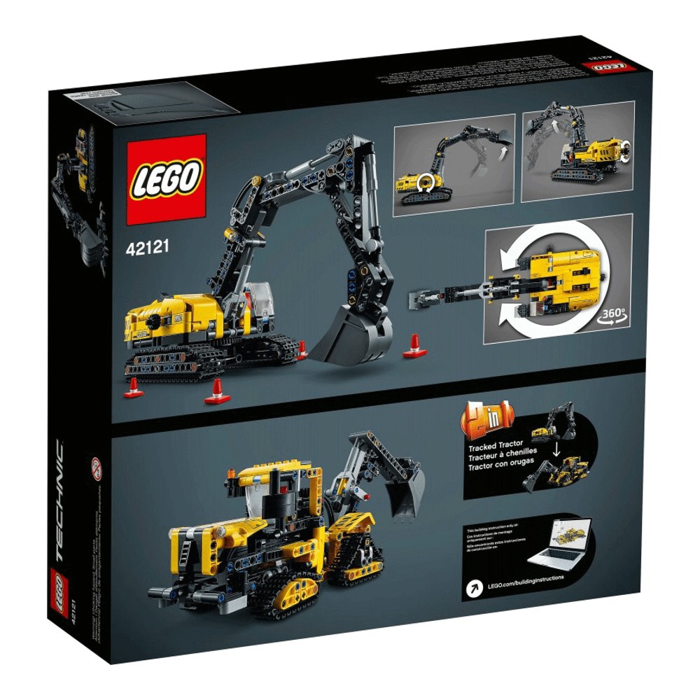 Заказать Конструктор LEGO Technic 42121 Тяжелый экскаватор – цены, описание  и характеристики в «CDEK.Shopping»