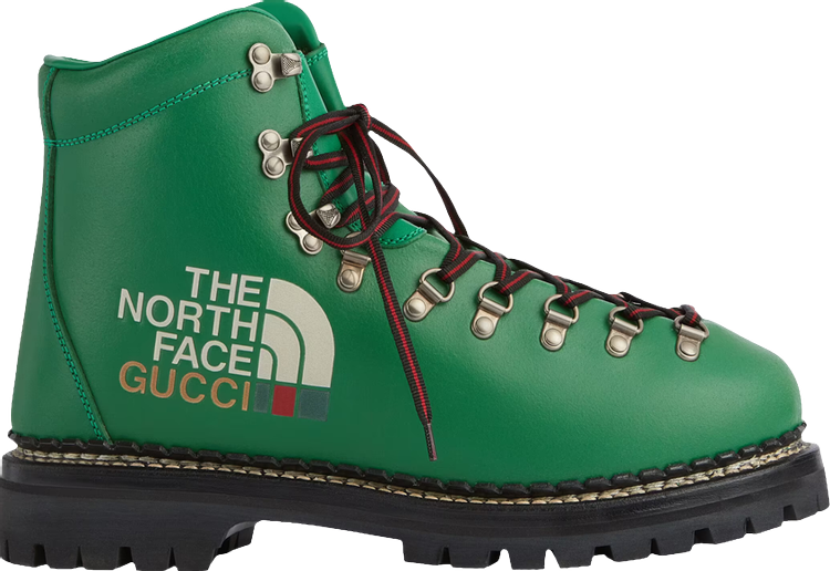 The North Face x Gucci Ankle Boot Green