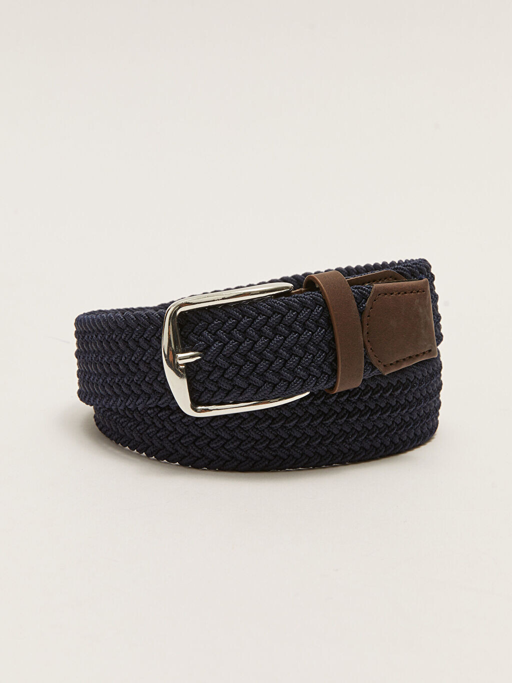 

Вязаный узорчатый мужской джинсовый ремень LCW Accessories