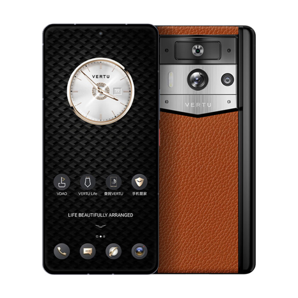 Смартфон Vertu Metavertu 2 Calfskin, 12 ГБ/1 ТБ, 2 Nano-SIM,  черный/оранжевый/серебристый – купить с доставкой из-за рубежа через  платформу «CDEK.Shopping»