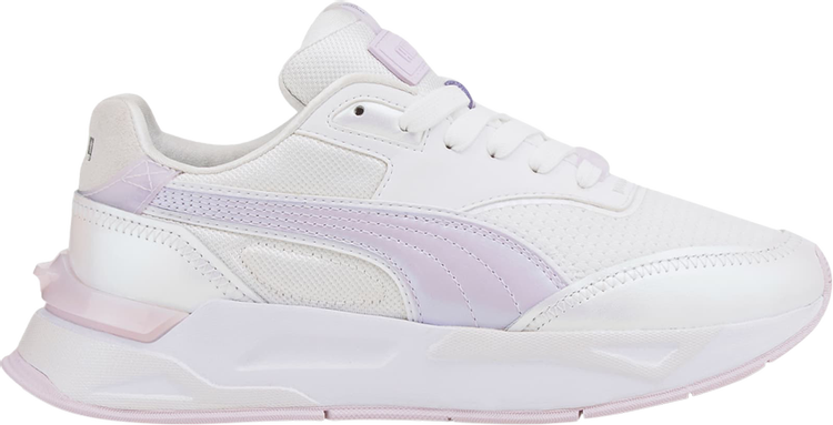 Кроссовки Puma Wmns Mirage Sport Glow White Lavender Fog, белый кроссовки puma wmns rs z candy white lavender fog белый