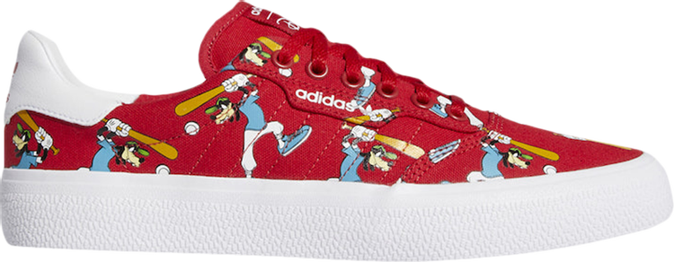 Кроссовки Adidas Disney x 3MC 'Sport Goofy Pack - Baseball', красный - фото