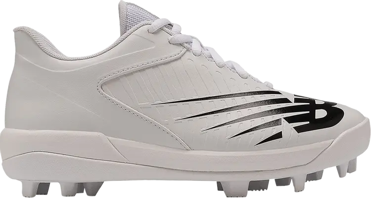 

Бутсы New Balance 4040v6 Big Kid 'Rubber Molded - White Black', белый