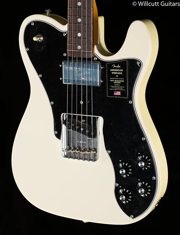 Накладка на гриф из палисандра Fender American Vintage II 1977 Telecaster Custom White (203) Fender American II Telecaster Custom Rosewood Fingerboard (203)