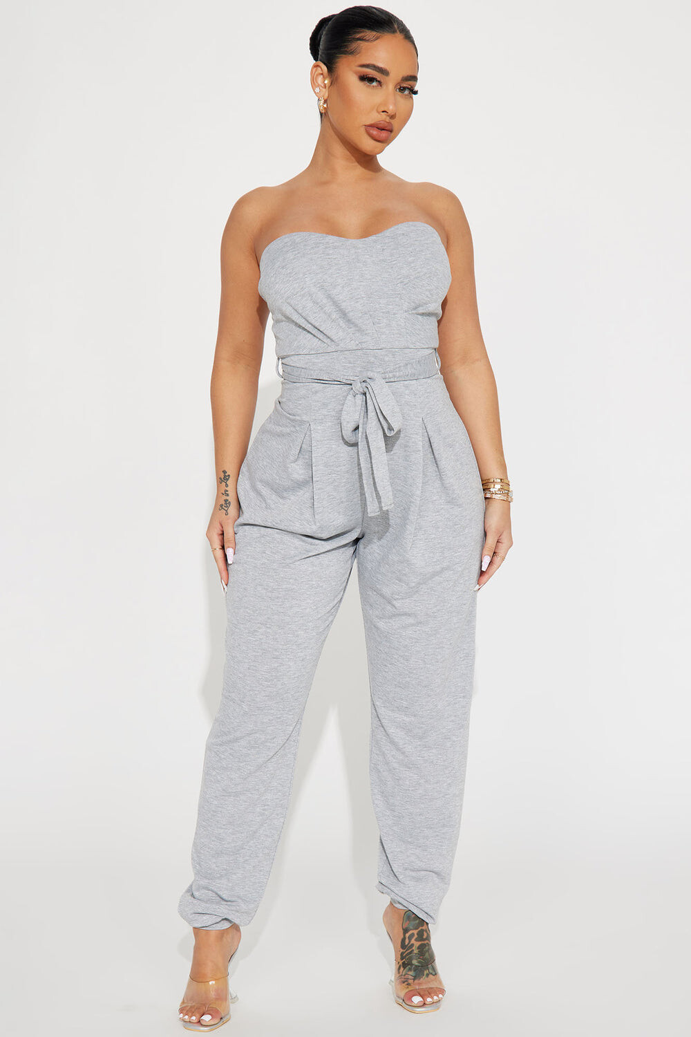 

Комбинезон Fashion Nova ZJ2093N, серый