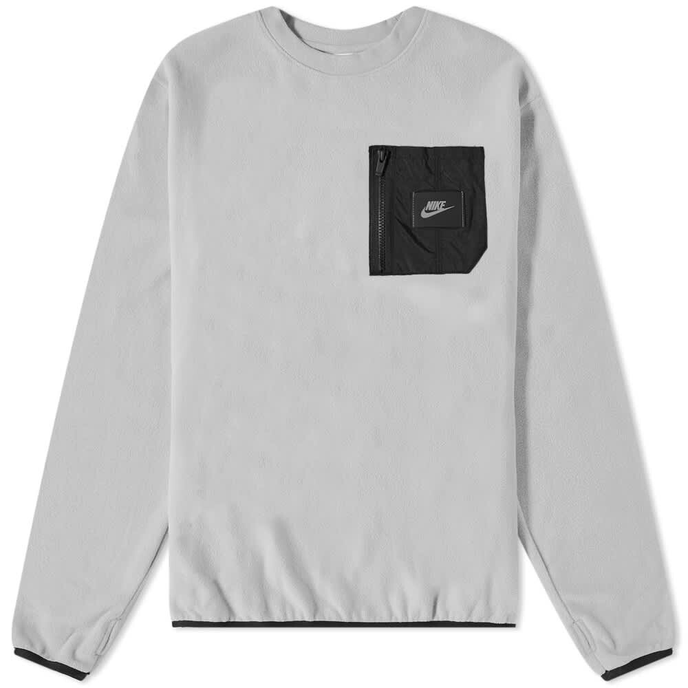 

Толстовка Nike Utility Polar Fleece Crew, серый