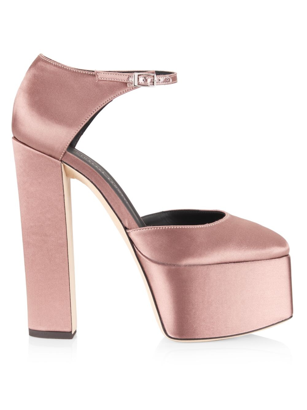

Гормональные атласные туфли-лодочки на платформе Giuseppe Zanotti