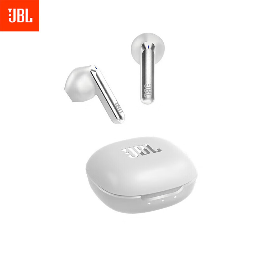 

Bluetooth-гарнитура JBL T280 TWS X2 спортивная с шумоподавлением, белый