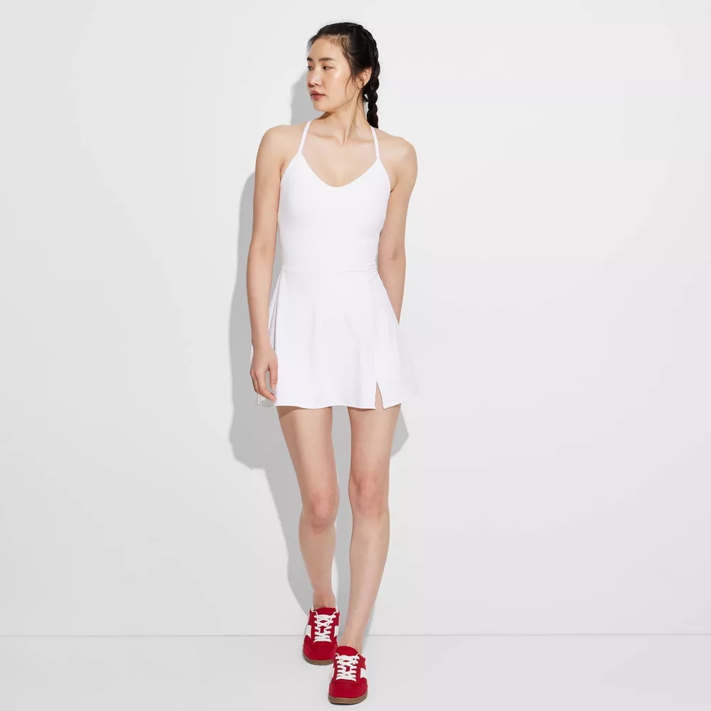 

Женское платье Game Day Strappy Active - JoyLab, цвет White