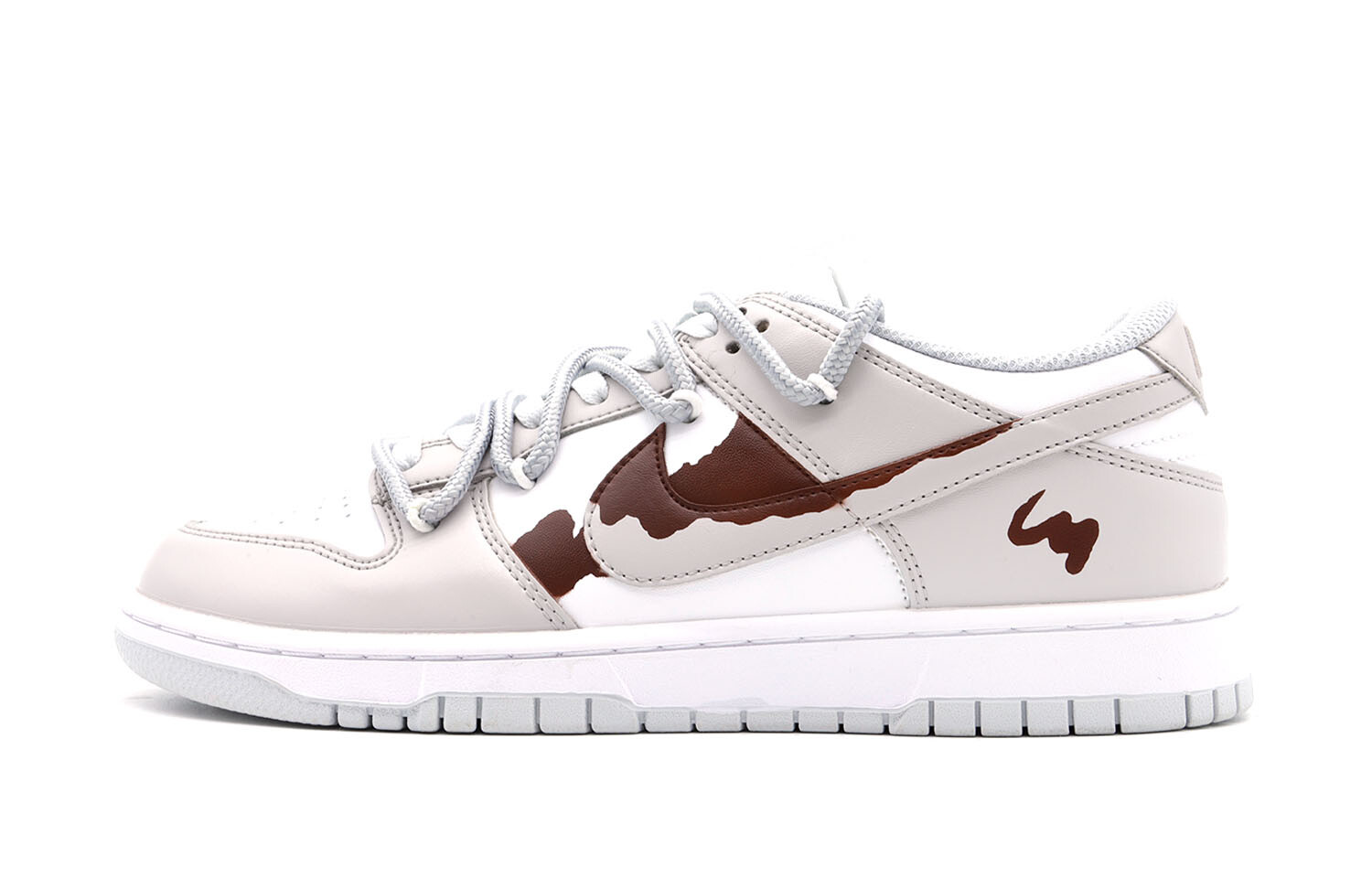 

Кроссовки Nike Dunk Skateboarding Shoes Men Low-top White, цвет Lotus
