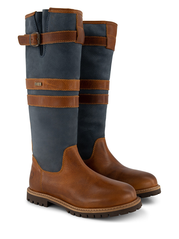 

Ботинки Travelin' Leder Stiefel Lindau, цвет Hellbraun/Dunkelblau