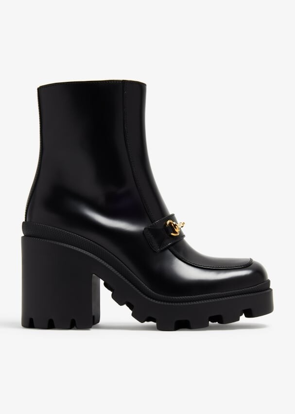 

Ботинки Gucci Horsebit, черный