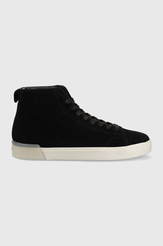 

Замшевые кроссовки High Top Lace Up Sue Calvin Klein, черный