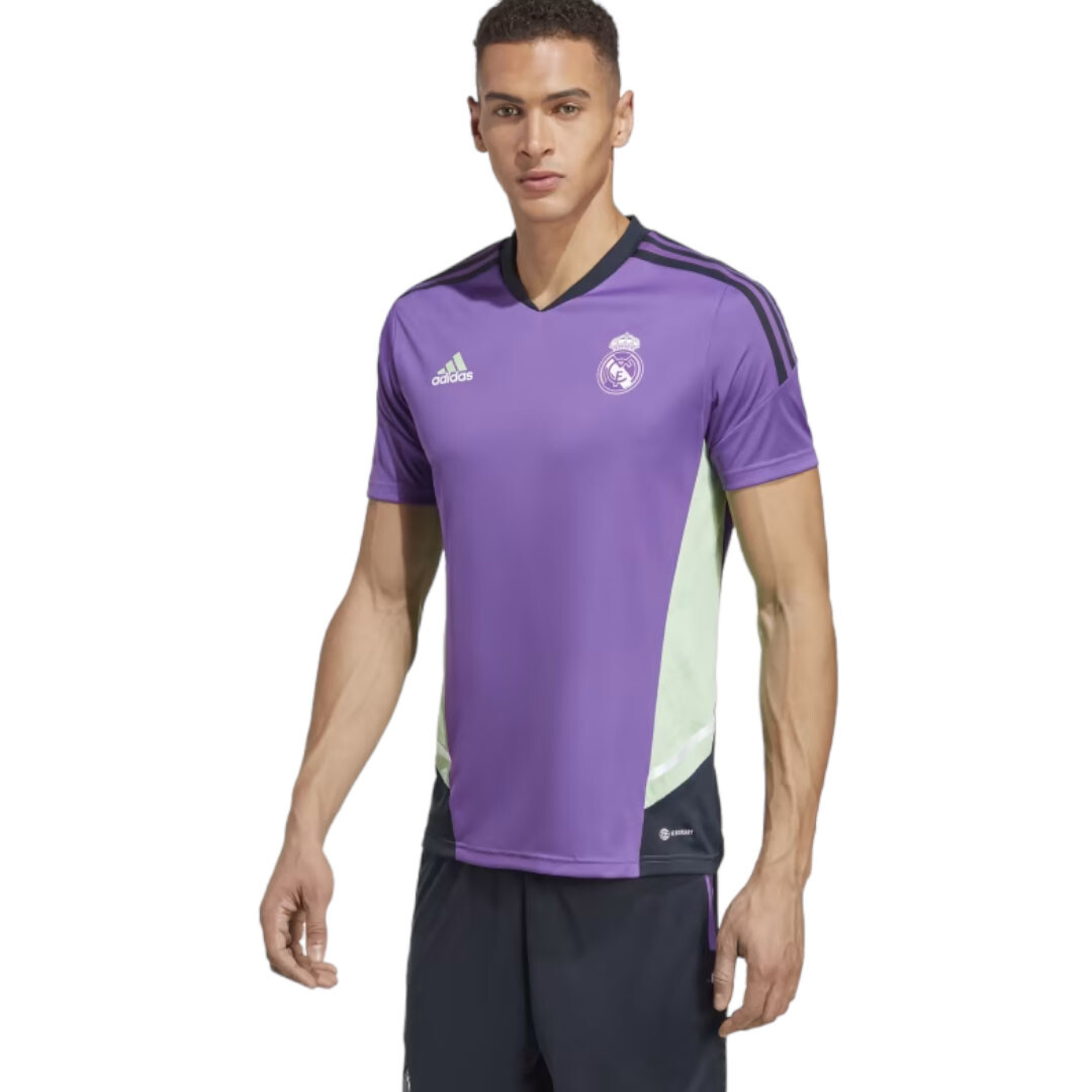 

Футболка Adidas Real Madrid Condivo 22 Training, фиолетовый