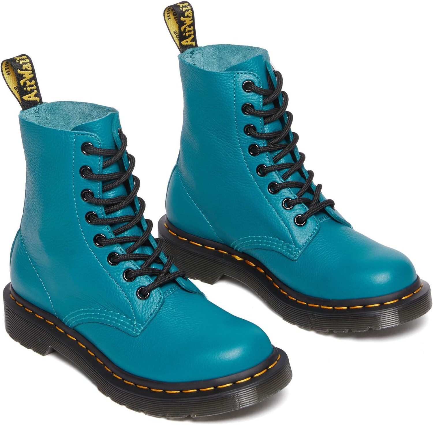 

Ботинки на шнуровке 1460 Pascal Dr. Martens, цвет Teal Green