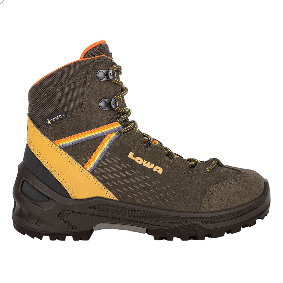 

Ботинки Lowa Ledro GTX Mid Junior, хаки/желтый