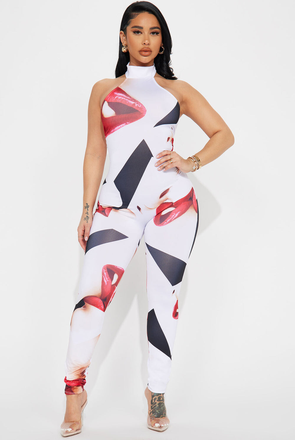 

Комбинезон Fashion Nova JP2762, белый